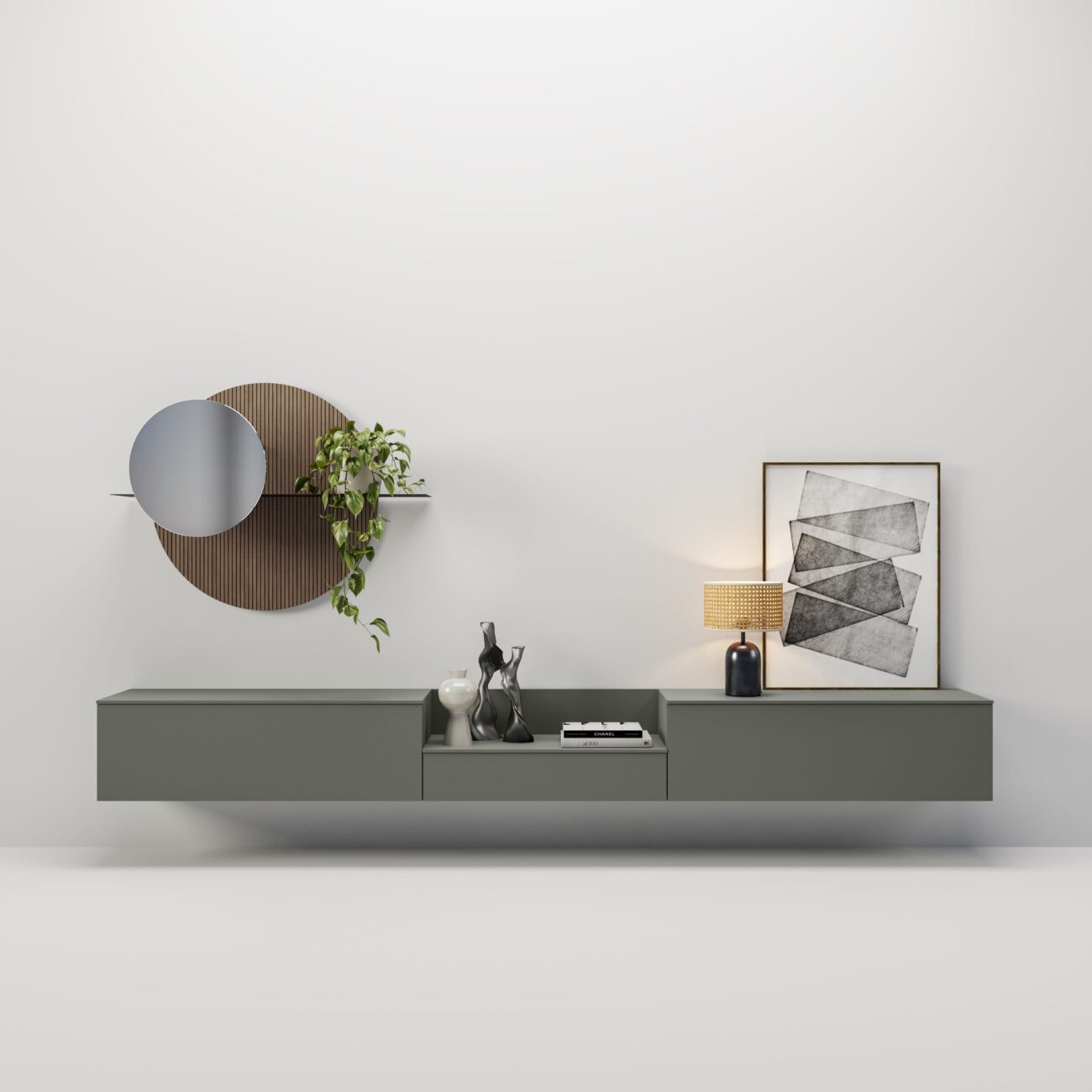 Mobile Authentica Living Eclissi - Mobilificio 2B Italia