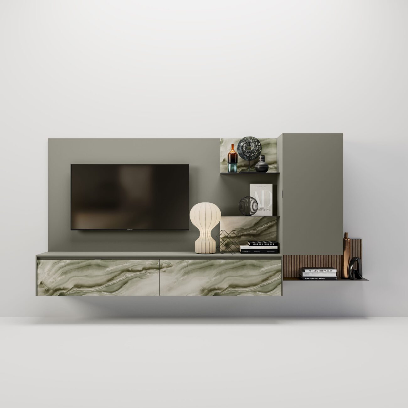 Mobile Authentica Living Glass - Mobilificio 2B Italia